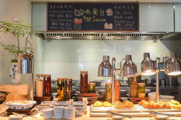 Breakfast area