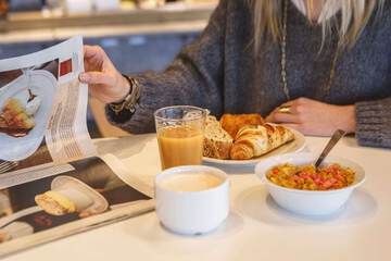 Breakfast area