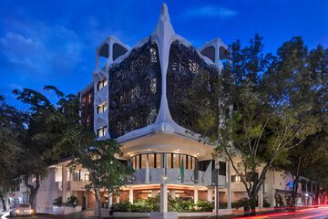 Front of property - evening/night