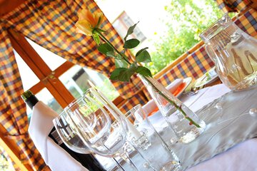 Couples dining