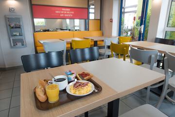 Breakfast area