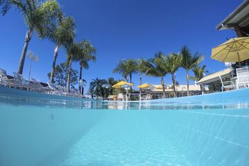 Rooftop pool