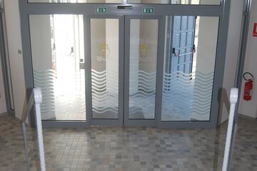 Interior entrance