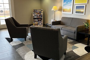 Lobby sitting area