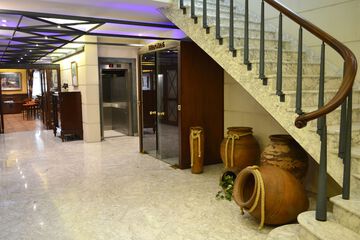 Interior entrance