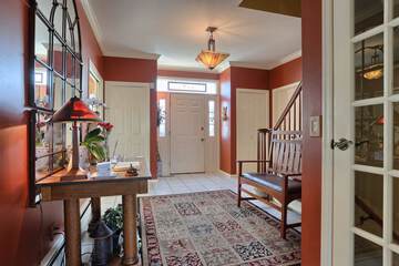 Interior entrance