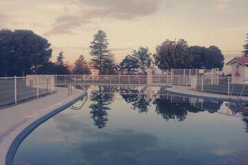 Rooftop pool