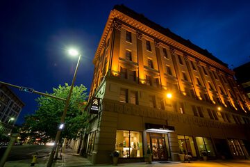 Front of property - evening/night