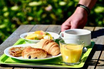 Breakfast area