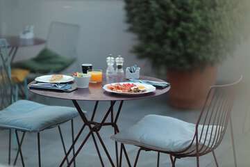 Breakfast buffet