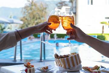 Poolside bar