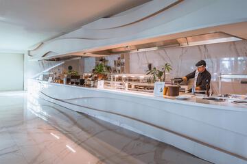 Breakfast area