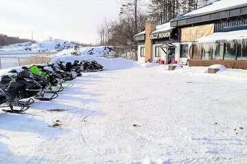 Snowmobiling