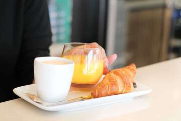 Breakfast area