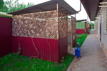 outside
