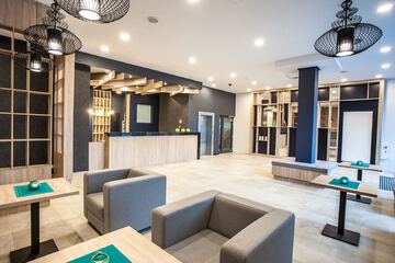 Lobby sitting area