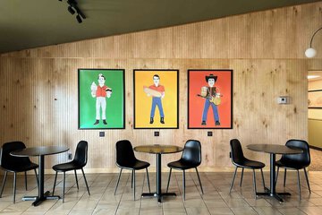 Lobby sitting area