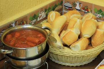 Breakfast buffet
