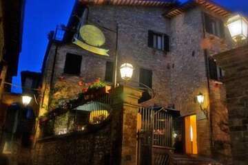 Front of property - evening/night