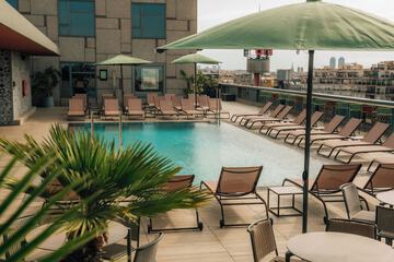 Rooftop pool