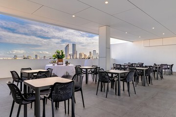 Rooftop terrace