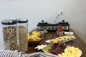 Breakfast buffet
