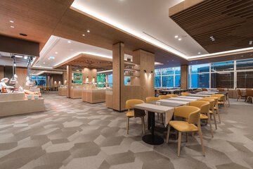 Breakfast area