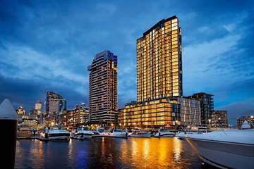 Front of property - evening/night