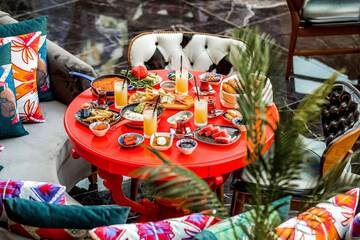 Breakfast area