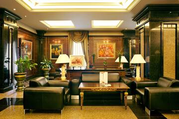 Lobby sitting area