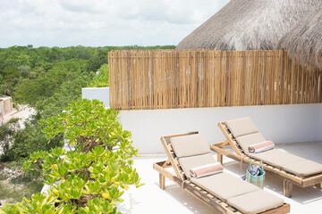 Rooftop pool