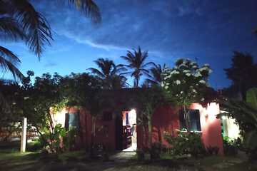 Front of property - evening/night