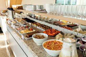 Breakfast buffet