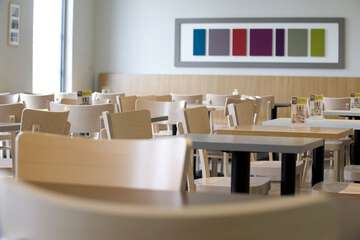 Breakfast area