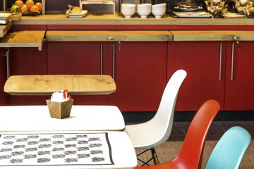 Breakfast area