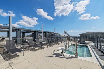 Rooftop pool