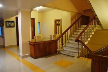 Interior entrance