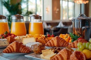 Breakfast buffet