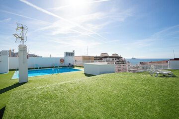 Rooftop pool