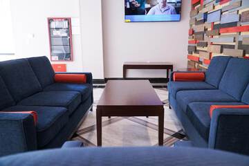 Lobby sitting area