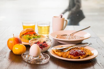 Breakfast area