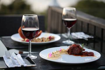 Outdoor dining