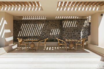 Poolside bar