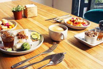 Breakfast buffet