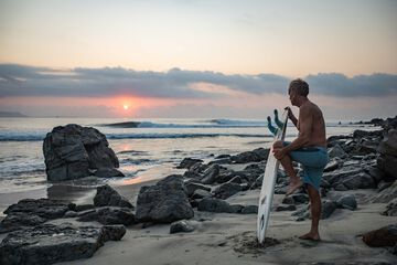 Surfing/boogie boarding