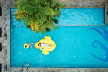 Rooftop pool