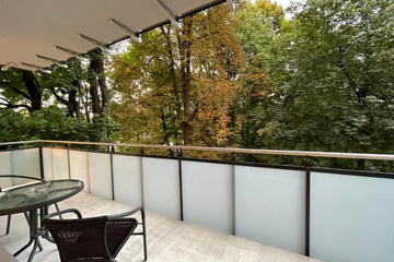 outside