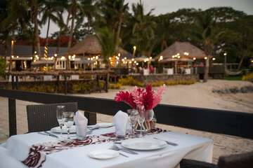 Couples dining