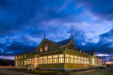 Front of property - evening/night