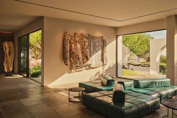 Lobby sitting area